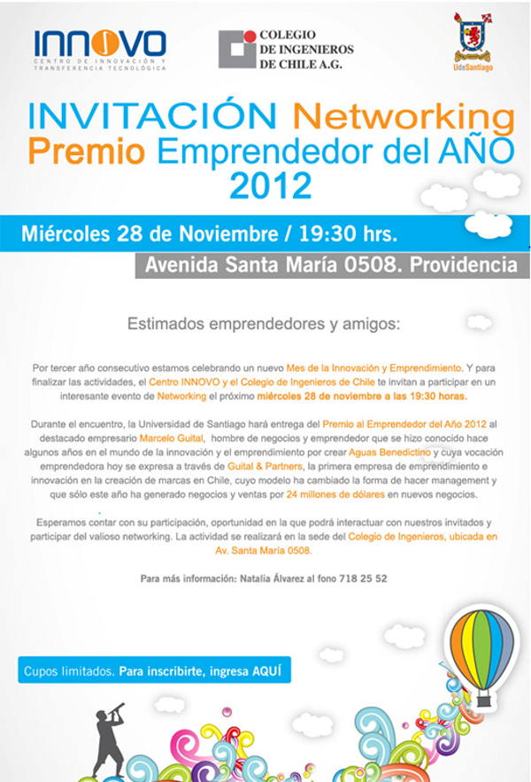 Networking premio emprendedor