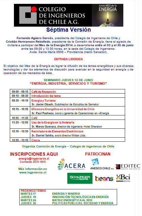 ENERGIA Y TURISMO