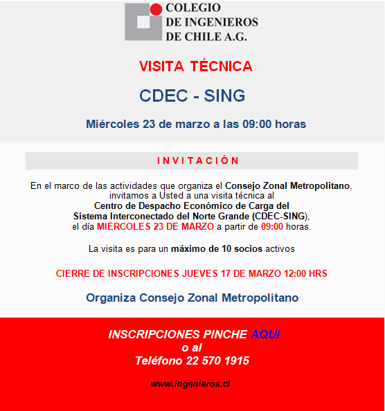 VISITA CDEC