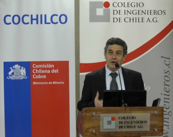 Presidente Nacional realizó discurso de bienvenida de informe de Cochilco.