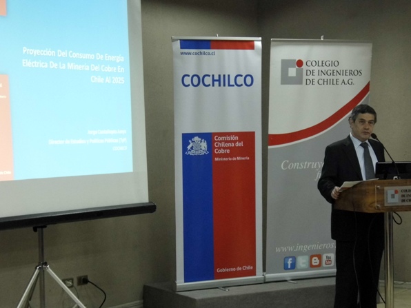 Presidente Nacional realizó discurso de bienvenida de informe de Cochilco.